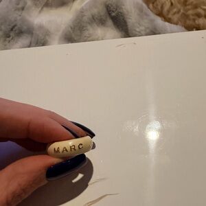 Marc By Marc Jacobs Gold/Cream Ring